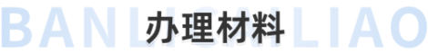 办理材料